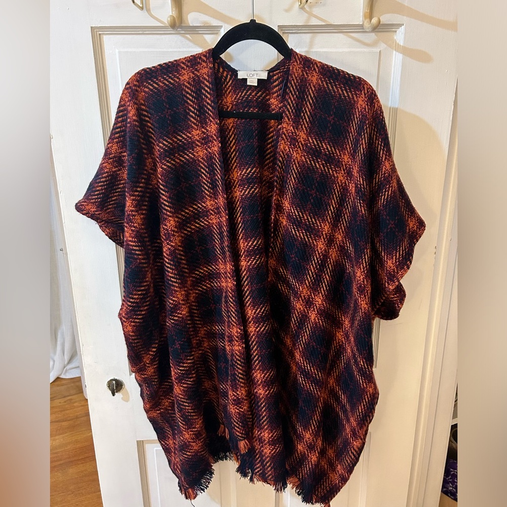 Loft Plaid Wrap